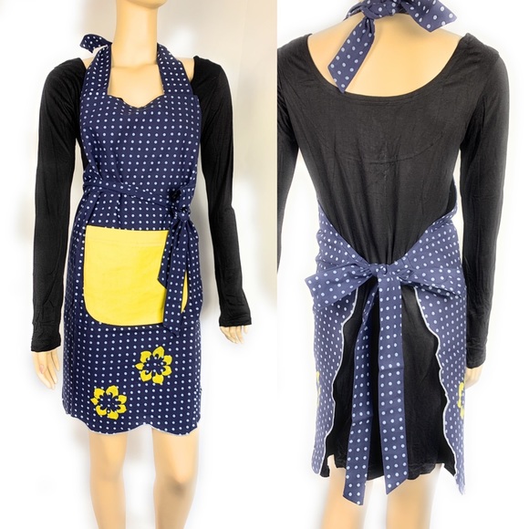 Polka dots apron - Picture 1 of 8